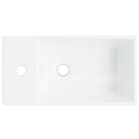   Wasbak 48x25x15 cm keramiek wit 6