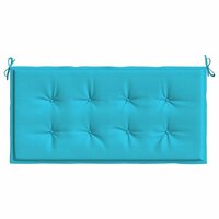 Tuinbank Kussen Turquoise 120 x 50 x 4 cm Oxford stof 4