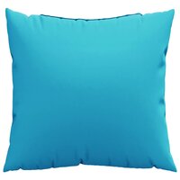 Sierkussens 4 pcs Turquoise 40 x 40 cm Stof 5