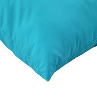 Sierkussens 4 pcs Turquoise 40 x 40 cm Stof 6