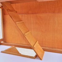 Buitenkonijnenhok Houten Kooi 3 Lagen 6