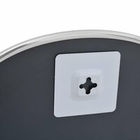 Wandspiegel 50x35 cm zilverkleurig 6