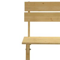 Tuinstoel ge&iuml;mpregneerd grenenhout 4