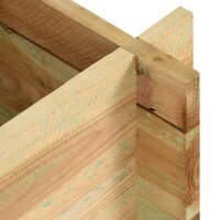 Plantenbak 40 cm ge&iuml;mpregneerd grenenhout 4
