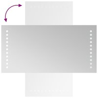 Badkamerspiegel LED 20x40 cm 7