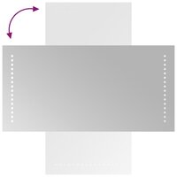 Badkamerspiegel LED 30x60 cm 7