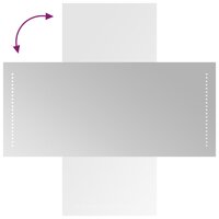 Badkamerspiegel LED 40x90 cm 7