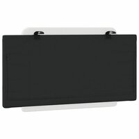 Hoofdbordkussen "Zadar" Zwart-wit 100 cm Kunstleer 6