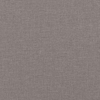 Hoofdbordkussen 80 cm stof taupe 8