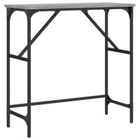 Wandtafel 75x32x75 cm bewerkt hout grijs sonoma eikenkleurig 2