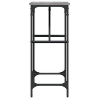 Wandtafel 75x32x75 cm bewerkt hout grijs sonoma eikenkleurig 5