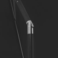 Strandparasol 180x120 cm zwart 7