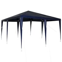 Partytent Blauw, Wit 400 x 400 x 266 cm Polyester, Staal 2