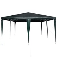 Partytent Groen en Wit 400 x 400 x 266 cm Polyester en staal 5