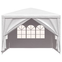 Partytent 3x3 m wit 4