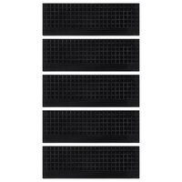 Trapmatten 5 st 25x75 cm rubber 3