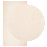 Vloerkleed HUARTE laagpolig zacht wasbaar 60x110 cm beige 3