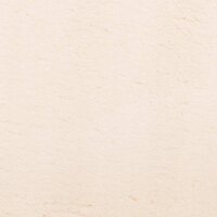 Vloerkleed HUARTE laagpolig zacht wasbaar 120x120 cm beige 9