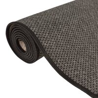 Tapijtloper 50x250 cm sisal-look antracietkleurig 5