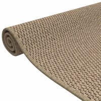 Tapijtloper 50x100 cm sisal-look zandkleurig 5