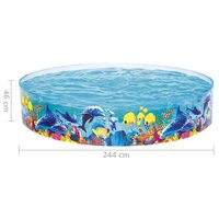 Bestway Zwembad Fill &amp;apos;N Fun Odyssey 244x46 cm 4