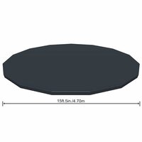 Bestway Zwembadhoes Flowclear 457 cm 7