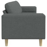 Bankstel Donkergrijs Stof 5