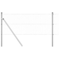 Hexagon Tuinhekje 0,6 x 10 m van Gegalvaniseerd Staal 6