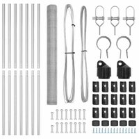 Hexagonale Schutting 1,6 x 10 m van Gegalvaniseerd Staal 4