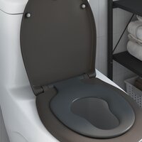Toiletbril met kinderzitje en quick-release Duroplast 3