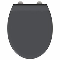 Toiletbril soft-close met quick-release Duroplast antraciet 6