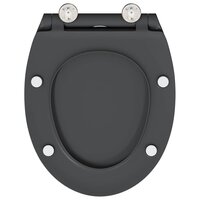 Toiletbril soft-close met quick-release Duroplast antraciet 8