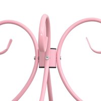 Hemelbedframe metaal roze 100x200 cm 5