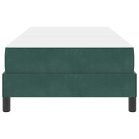 Boxspringbed met matras Donkergroen 80 x 220 cm Fluweel 7