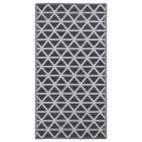 Buitenkleed ARAKIL 120x180 cm PP zwart 2