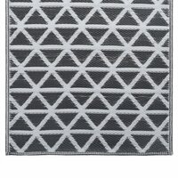 Buitenkleed ARAKIL 160x230 cm PP zwart 5