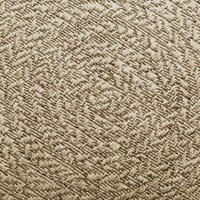 Vloerkleed ZIZUR beige binnen en buiten 60x110 cm jute look 5