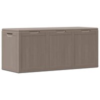 Tuinbox 270 L PP houtlook bruin 2