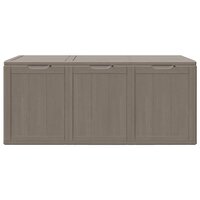 Tuinbox 270 L PP houtlook bruin 4