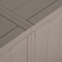 Tuinbox 270 L PP houtlook bruin 7