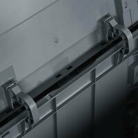 Tuinbox 90 L PP houtlook grijs 7