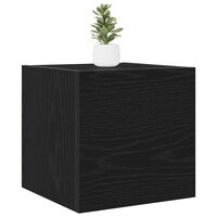 TV-kast Zwart 30.5 x 30 x 30 cm Bewerkt hout 3