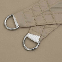 Zonnescherm Taupe 2x2x2 m 100% Polyester Oxford 5