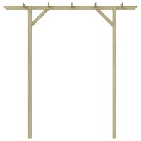 Pergola 205x40x203 cm hout 2
