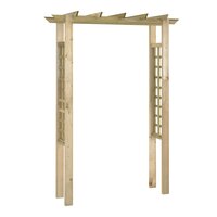 Rozenboog 150x60x204 cm ge&iuml;mpregneerd hout 2