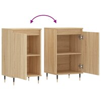 Dressoir 40x35x70 cm bewerkt hout sonoma eikenkleurig 9