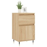 Dressoir 40x35x70 cm bewerkt hout sonoma eikenkleurig 3