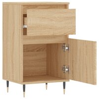 Dressoir 40x35x70 cm bewerkt hout sonoma eikenkleurig 5