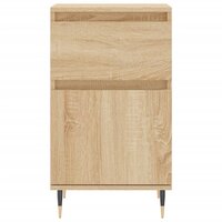 Dressoir 40x35x70 cm bewerkt hout sonoma eikenkleurig 6