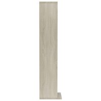 Cd-kast 21x20x88 cm bewerkt hout sonoma eikenkleurig 5